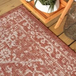 JONATHAN Y Malta Bohemian Medallion Textured Weave Indoor/Outdoor Area Rug -Jonathan Y Store GUEST 00da10d7 5a05 4f0f 8dfa 7f3b849ba5c7