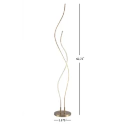 JONATHAN Y Cairo 63.75" Floor Lamp - Includes LED Light Bulb -Jonathan Y Store GUEST 0201964b a52f 4d69 8840 c0446f297835