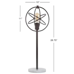JONATHAN Y 26.5" Atomic Caged Metal Table Lamp with Edison LED Bulb -Jonathan Y Store GUEST 035202d5 4f02 493e b0b6 a1db85a6004b