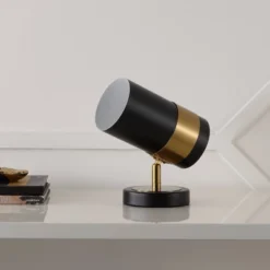 JONATHAN Y Astra 9.25" Modern Industrial Adjustable Indoor Floor Spotlight -Jonathan Y Store GUEST 035693ce a6fb 47ce 8207 9d756484b0eb