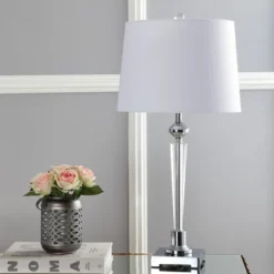 28.25" Crystal Foster Table Lamp (Includes LED Light Bulb) Clear - Jonathan Y 7 28.25" Crystal Foster Table Lamp (Includes LED Light Bulb) Clear - Jonathan Y -Jonathan Y Store GUEST 06e9119c bc34 4a50 ac34 07828cd75db8