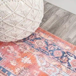 Maris Ornate Medallion Washable Area Rug - JONATHAN Y -Jonathan Y Store GUEST 09337189 498b 442f a657 6cd18f4de38b