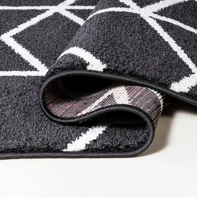 JONATHAN Y Tumbling Blocks Modern Geometric Area Rug 7 JONATHAN Y Tumbling Blocks Modern Geometric Area Rug - Image 5