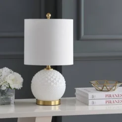 JONATHAN Y Julienne 20.5" Glass and Metal Table Lamp with LED Bulb -Jonathan Y Store GUEST 0e376b2a 5795 4d1a b68a 5bea63fa0afe