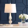 28" Glass/Metal Maddie Table Lamp (Includes Energy Efficient Light Bulb) - JONATHAN Y -Jonathan Y Store GUEST 10e1cb42 2af9 4230 9ebe 2cf846911ded