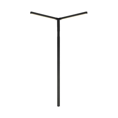 JONATHAN Y Madsen 18.25" 2-Light Minimalist Iron Integrated Plug-In LED Sconce For Ceiling Corner: ETL Listed, Metal Body, No Shade 9 JONATHAN Y Madsen 18.25" 2-Light Minimalist Iron Integrated Plug-In LED Sconce For Ceiling Corner: ETL Listed, Metal Body, No Shade - Image 7