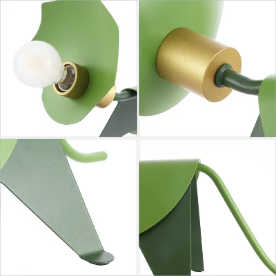 JONATHAN Y Gretchen 7.5" Modern Industrial Iron Triceratops Kids' Lamp 7 JONATHAN Y Gretchen 7.5" Modern Industrial Iron Triceratops Kids' Lamp - Image 5