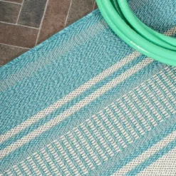 Haynes Modern Double Stripe Indoor/Outdoor Area Rug - JONATHAN Y -Jonathan Y Store GUEST 168c1a28 71d9 4649 a144 07fb8db7e6f5