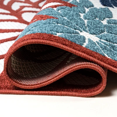 JONATHAN Y Minori Floral Modern Indoor/Outdoor Runner Rug 12 JONATHAN Y Minori Floral Modern Indoor/Outdoor Runner Rug - Image 10