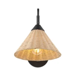 JONATHAN Y Kiawah 1-Light Vintage Coastal Rattan Swing Arm LED Sconce 14 JONATHAN Y Kiawah 1-Light Vintage Coastal Rattan Swing Arm LED Sconce -Jonathan Y Store GUEST 186e55b7 8afb 4594 995c 25b4c57a7eda