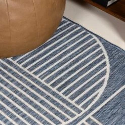 JONATHAN Y Arielle Mid-Century Modern Geometric Machine-Washable Indoor/Outdoor Rug -Jonathan Y Store GUEST 18f5c7ee 8d11 470e a6f5 ccebd753317e
