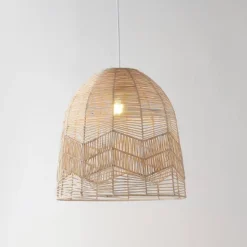 17.5" 1-Light Sofia Farmhouse Coastal Rattan LED Pendant Brown - JONATHAN Y -Jonathan Y Store GUEST 1a7a0c13 8c1c 4446 b805 b9b384eb6fd3