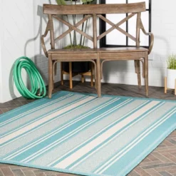 Haynes Modern Double Stripe Indoor/Outdoor Area Rug - JONATHAN Y -Jonathan Y Store GUEST 1aa09e2c 9c1f 41cd 91ab 0913c57c2f09