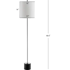 JONATHAN Y Levitt Marble and Metal LED Floor Lamp with Linen Shade 10 JONATHAN Y Levitt Marble and Metal LED Floor Lamp with Linen Shade -Jonathan Y Store GUEST 1c23c262 618d 41cc ab22 92bd3ca969fd