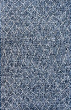 JONATHAN Y Madaba Moroccan Trellis Indoor/Outdoor Runner Rug