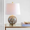 21.5" Glass/Rope Andrews Table Lamp (Includes LED Light Bulb) Blue - JONATHAN Y -Jonathan Y Store GUEST 1e07b9ee eb2b 42b3 81d1 a7c9819b9736