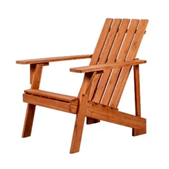 JONATHAN Y Irving Outdoor Patio Modern Acacia Wood Adirondack Chair -Jonathan Y Store GUEST 1ed93e08 c110 4199 8671 c4a46d272070