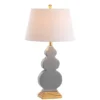 29" Ceramic/Resin Carter Table Lamp (Includes LED Light Bulb) Gray - JONATHAN Y: Modern Linen Shade, UL Listed, E26 Socket 1 29" Ceramic/Resin Carter Table Lamp (Includes LED Light Bulb) Gray - JONATHAN Y: Modern Linen Shade, UL Listed, E26 Socket -Jonathan Y Store GUEST 21c81c5a 6d30 435e 87ef dfa40bc8610c