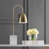 26" Metal Ana Arched Table Lamp (Includes LED Light Bulb) Gold - JONATHAN Y -Jonathan Y Store GUEST 2275cc9e 1624 4997 a407 722206a4e968