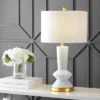 Jonathan Y 27" LED Ceramic/Iron Contemporary Glam Table Lamp -Jonathan Y Store GUEST 22e824bb 65bb 45c2 80f4 952e9d4d613e