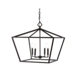 JONATHAN Y 23" 4-Light LED Adjustable Iron Gatsby Rustic Glam Pendant -Jonathan Y Store GUEST 23c6a238 b65d 4e2d 8b41 28b0ca58a91b