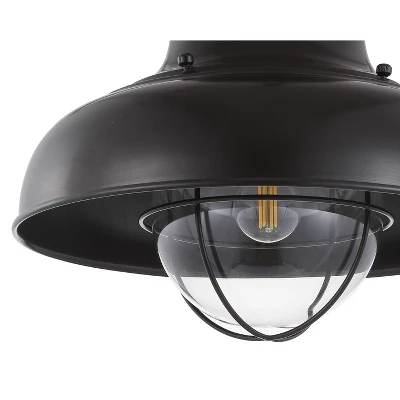 Jonathan Y 13-Inch LED Metal Semi Flush Mount Ceiling Light 5 Jonathan Y 13-Inch LED Metal Semi Flush Mount Ceiling Light - Image 3