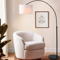 JONATHAN Y Collier 70" Industrial Adjustable Iron LED Arc Floor Lamp 11 JONATHAN Y Collier 70" Industrial Adjustable Iron LED Arc Floor Lamp -Jonathan Y Store GUEST 2a00f362 6b47 4e96 b5d9 e74572d16b48