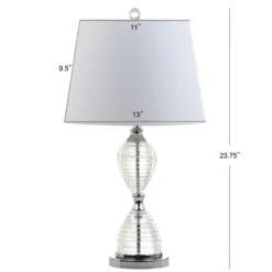 JONATHAN Y Aubrey 24" Crystal Table Lamp (Set of 2) with LED Light Bulbs 7 JONATHAN Y Aubrey 24" Crystal Table Lamp (Set of 2) with LED Light Bulbs -Jonathan Y Store GUEST 2d36d29b bbff 4a8f 9a6c c0ac9933614f