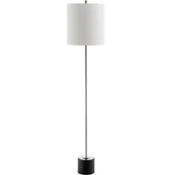 JONATHAN Y Levitt Marble and Metal LED Floor Lamp with Linen Shade 12 JONATHAN Y Levitt Marble and Metal LED Floor Lamp with Linen Shade -Jonathan Y Store GUEST 321abf1f ab06 447e 8c79 dc64923b5f0c