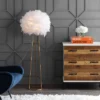 Jonathan Y 52" Metal Feather Floor Lamp - White/Gold with LED Bulb -Jonathan Y Store GUEST 32242da2 0997 4e03 b4ce 8c1a538e8449