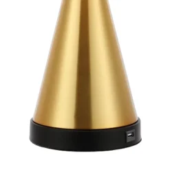 JONATHAN Y Colton 26" Classic French Country Iron LED Table Lamps with USB Charging Port - Set of 2 -Jonathan Y Store GUEST 36241172 7a32 4df5 8af7 139f2063a67d