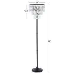 Jonathan Y Juliette 60" Crystal and Metal Floor Lamp with Bulb - Bronze 7 Jonathan Y Juliette 60" Crystal and Metal Floor Lamp with Bulb - Bronze -Jonathan Y Store GUEST 37c7533a 0482 4e22 b002 6bb46ada9039
