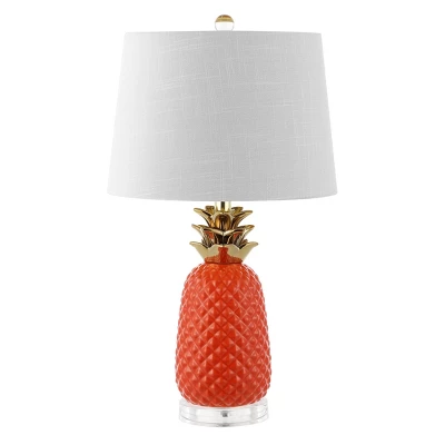 JONATHAN Y 23" Pineapple Classic Vintage Ceramic LED Table Lamp 6 JONATHAN Y 23" Pineapple Classic Vintage Ceramic LED Table Lamp - Image 4
