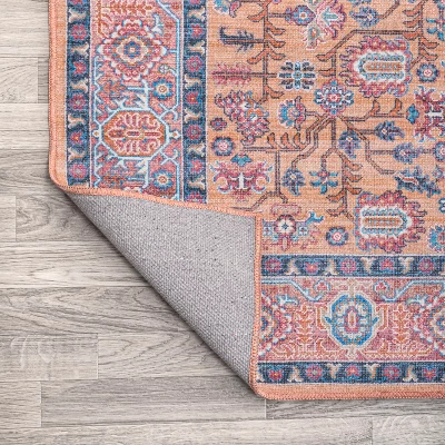 JONATHAN Y Kemer All-Over Persian Washable Area Rug 4 JONATHAN Y Kemer All-Over Persian Washable Area Rug - Image 2