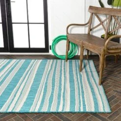 Castara Wavy Stripe Modern Indoor/Outdoor Area Rug - JONATHAN Y -Jonathan Y Store GUEST 38b8026e 7864 4af0 91a6 4610a0938562