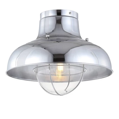Jonathan Y 13-Inch LED Metal Semi Flush Mount Ceiling Light 8 Jonathan Y 13-Inch LED Metal Semi Flush Mount Ceiling Light - Image 6