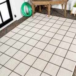 JONATHAN Y Grid Modern Squares Indoor/Outdoor Area Rug 15 JONATHAN Y Grid Modern Squares Indoor/Outdoor Area Rug -Jonathan Y Store GUEST 43c60672 7ee7 436a 9588 a2caa6f27cbd