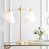 JONATHAN Y Ruth 31" Metal Library Table Lamp, Gold (LED Bulbs Included) -Jonathan Y Store GUEST 44703322 d7e9 4800 aa9b c267b5739d15