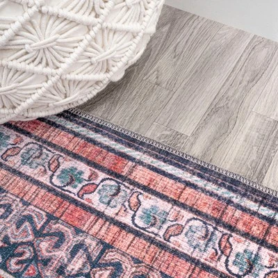 JONATHAN Y Dalyan Geometric Medallions Washable Area Rug 5 JONATHAN Y Dalyan Geometric Medallions Washable Area Rug - Image 3