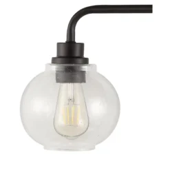 JONATHAN Y Sandrine 3-Light Iron and Seeded Glass Rustic LED Vanity Light -Jonathan Y Store GUEST 4674d13c 9f68 4281 ae64 2a5950d69385