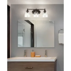 JONATHAN Y Marais 30" 3-Light Seeded Glass and Metal Wall Sconce 9 JONATHAN Y Marais 30" 3-Light Seeded Glass and Metal Wall Sconce -Jonathan Y Store GUEST 475eb603 25b1 4480 abe3 ef578c54ef0d