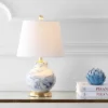 JONATHAN Y Holly 20.5" Ceramic Marbleized Table Lamp - Blue & White 1 JONATHAN Y Holly 20.5" Ceramic Marbleized Table Lamp - Blue & White -Jonathan Y Store GUEST 4a4cb43f 0143 4cb6 87df ccadcb974715