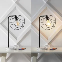 JONATHAN Y Penta 23.5" Industrial Iron LED Task Lamp with USB Charging Port 14 JONATHAN Y Penta 23.5" Industrial Iron LED Task Lamp with USB Charging Port -Jonathan Y Store GUEST 4a5f10de da35 4583 bb8b a87e5ad97a41