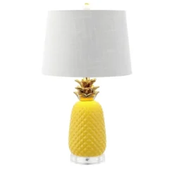 JONATHAN Y 23" Pineapple Classic Vintage Ceramic LED Table Lamp 17 JONATHAN Y 23" Pineapple Classic Vintage Ceramic LED Table Lamp -Jonathan Y Store GUEST 4cfe7c6d 2b63 4c07 abff e9ba238de690