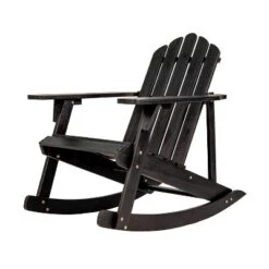 JONATHAN Y Kiawah Classic Acacia Wood Outdoor Adirondack Rocking Chair -Jonathan Y Store GUEST 4d2bf09a 208b 4519 b03f 919d446d0550