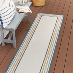 JONATHAN Y Pollux Classic Coastal Mitred Stripe Reversible Area Rug 14 JONATHAN Y Pollux Classic Coastal Mitred Stripe Reversible Area Rug -Jonathan Y Store GUEST 4d509f70 7d6d 46d6 9344 43d185802e8b