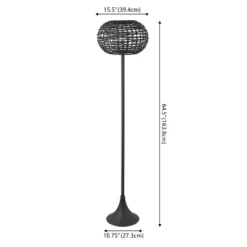 JONATHAN Y Jaemin Modern Coastal Solar LED Outdoor Floor Lamp -Jonathan Y Store GUEST 4f5a4c31 4a41 4a48 a558 9f7fddf8780f