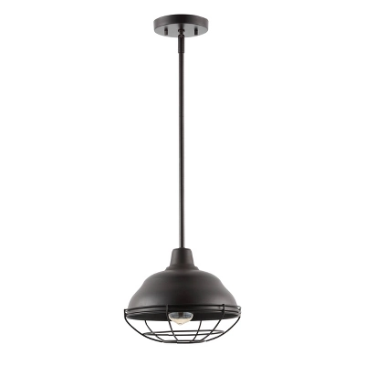 JONATHAN Y Levi Industrial Farmhouse Iron Linear LED Pendant - Oil Rubbed Bronze 10 JONATHAN Y Levi Industrial Farmhouse Iron Linear LED Pendant - Oil Rubbed Bronze - Image 8