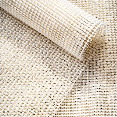 JONATHAN Y Ultra Stop Cream Non-Slip Rug Pad for Hardwood and Tile 4 JONATHAN Y Ultra Stop Cream Non-Slip Rug Pad for Hardwood and Tile - Image 2