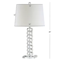 JONATHAN Y Crystal Julia 25.5" Table Lamp with LED Bulb - Clear 7 JONATHAN Y Crystal Julia 25.5" Table Lamp with LED Bulb - Clear -Jonathan Y Store GUEST 5cae5ea1 0ccf 4c67 a91d 22c9f471c0e9